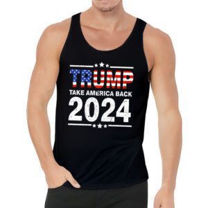 Trump 2024 flag take America back men women Trump 2024 Tank Top 3 1