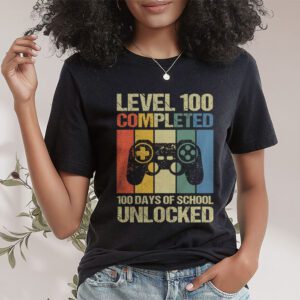 Video Gamer Student 100th Day Teacher 100 Days of School T Shirt 1 2