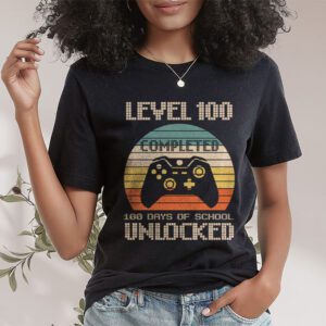 Video Gamer Student 100th Day Teacher 100 Days of School T Shirt 1 3