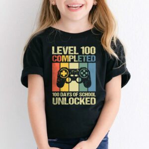 Video Gamer Student 100th Day Teacher 100 Days of School T Shirt 2 2