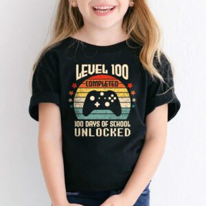 Video Gamer Student 100th Day Teacher 100 Days of School T Shirt 2 4