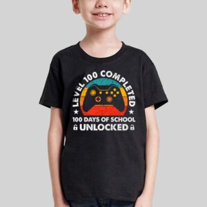 Video Gamer Student 100th Day Teacher 100 Days of School T Shirt 3 1