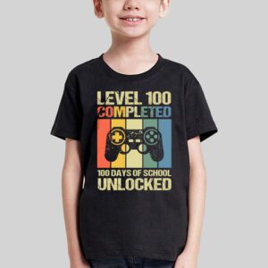 Video Gamer Student 100th Day Teacher 100 Days of School T Shirt 3 2