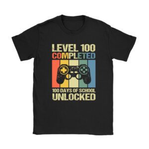 Video Gamer Student 100th Day Teacher 100 Days of School T-Shirt