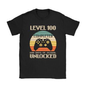 Video Gamer Student 100th Day Teacher 100 Days of School T-Shirt