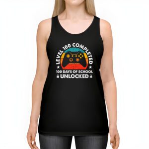 Video Gamer Student 100th Day Teacher 100 Days of School Tank Top 2 1
