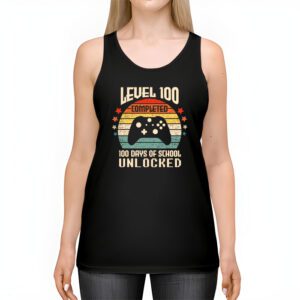 Video Gamer Student 100th Day Teacher 100 Days of School Tank Top 2 4