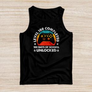 Video Gamer Student 100th Day Teacher 100 Days of School Tank Top