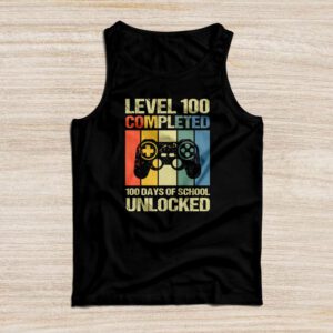 Video Gamer Student 100th Day Teacher 100 Days of School Tank Top