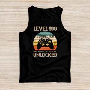 Video Gamer Student 100th Day Teacher 100 Days of School Tank Top