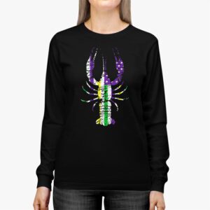 American Flag Mardi Gras Longsleeve Tee Mardi Gras Crawfish Outfit Longsleeve Tee 2 6