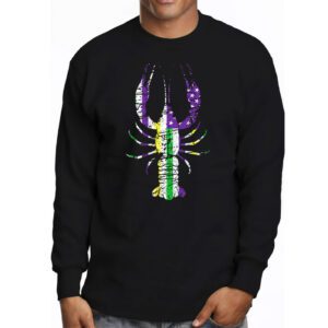 American Flag Mardi Gras Longsleeve Tee Mardi Gras Crawfish Outfit Longsleeve Tee 3 6