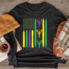 American Flag Mardi Gras Longsleeve Tee Mardi Gras Crawfish Outfit Longsleeve Tee