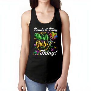 Beads and bling its a Mardi Gras thing Carnival Mardi Gras Tank Top 1 2