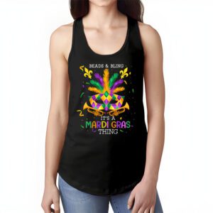 Beads and bling its a Mardi Gras thing Carnival Mardi Gras Tank Top 1 5