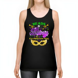 Beads and bling its a Mardi Gras thing Carnival Mardi Gras Tank Top 2 3