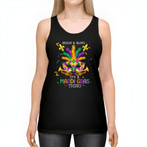 Beads and bling its a Mardi Gras thing Carnival Mardi Gras Tank Top 2 5