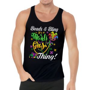 Beads and bling its a Mardi Gras thing Carnival Mardi Gras Tank Top 3 2