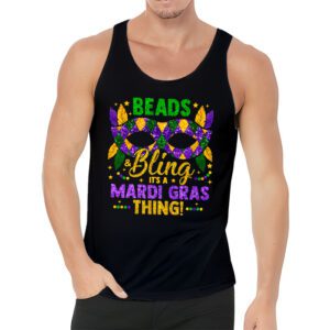 Beads and bling its a Mardi Gras thing Carnival Mardi Gras Tank Top 3 4