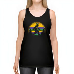 Bigfoot Mardi Gras Sasquatch Funny Men Kids Gift Tee Tank Top 2