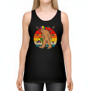 Bigfoot Mardi Gras Sasquatch Funny Men Kids Gift Tee Tank Top 2 4