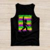 Bigfoot Mardi Gras Sasquatch Funny Men Kids Gift Tee Tank Top