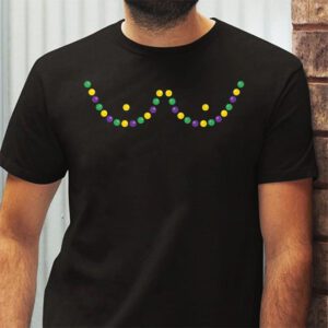 Boobshirt Mardi Gras 2024 Shirt Funny Beads Boobs Outline T Shirt 2 3