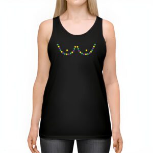 Boobshirt Mardi Gras 2024 Shirt Funny Beads Boobs Outline Tank Top 2 3