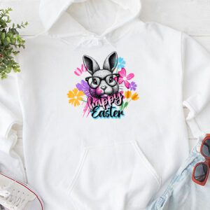 Bunny Pastel Spring Hunt Eggs Rabbit Happy Easter Day Outfit Hoodie 1 1