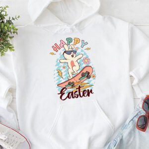 Bunny Pastel Spring Hunt Eggs Rabbit Happy Easter Day Outfit Hoodie 1 3