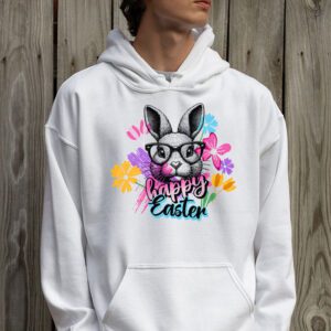 Bunny Pastel Spring Hunt Eggs Rabbit Happy Easter Day Outfit Hoodie 2 1