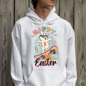 Bunny Pastel Spring Hunt Eggs Rabbit Happy Easter Day Outfit Hoodie 2 3