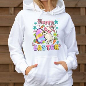 Bunny Pastel Spring Hunt Eggs Rabbit Happy Easter Day Outfit Hoodie 3 2