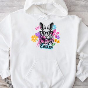 Bunny Pastel Spring Hunt Eggs Rabbit Happy Easter Day Outfit Hoodie