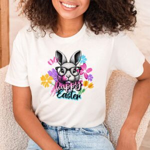 Bunny Pastel Spring Hunt Eggs Rabbit Happy Easter Day Outfit T Shirt 1 1