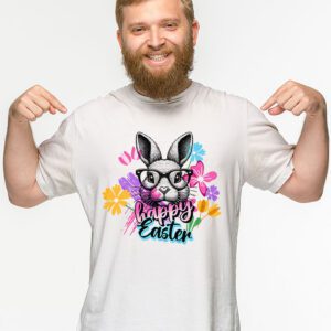 Bunny Pastel Spring Hunt Eggs Rabbit Happy Easter Day Outfit T Shirt 2 1