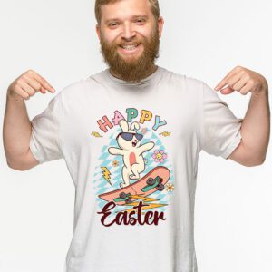Bunny Pastel Spring Hunt Eggs Rabbit Happy Easter Day Outfit T Shirt 2 3