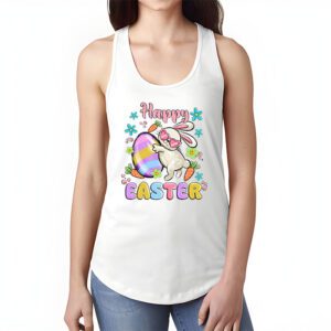 Bunny Pastel Spring Hunt Eggs Rabbit Happy Easter Day Outfit Tank Top 1 2