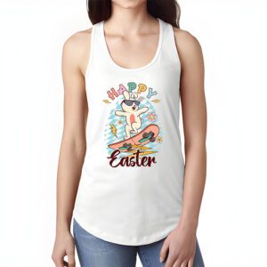 Bunny Pastel Spring Hunt Eggs Rabbit Happy Easter Day Outfit Tank Top 1 3