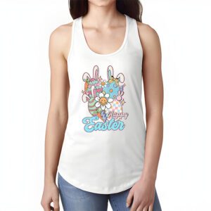 Bunny Pastel Spring Hunt Eggs Rabbit Happy Easter Day Outfit Tank Top 1 4