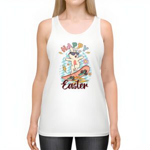 Bunny Pastel Spring Hunt Eggs Rabbit Happy Easter Day Outfit Tank Top 2 3