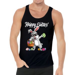 Bunny Pastel Spring Hunt Eggs Rabbit Happy Easter Day Outfit Tank Top 3