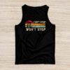 Can't Stop Pi Won't Stop Pi Day Vintage Retro Math Lover Tank Top