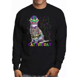 Cat Tuesday Mardi Gras Longsleeve Tee 3 1