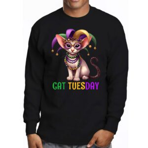 Cat Tuesday Mardi Gras Longsleeve Tee 3 2