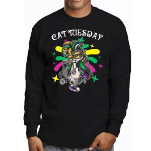 Cat Tuesday Mardi Gras Longsleeve Tee 3 3