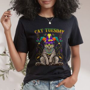 Cat Tuesday Mardi Gras T Shirt 1 4