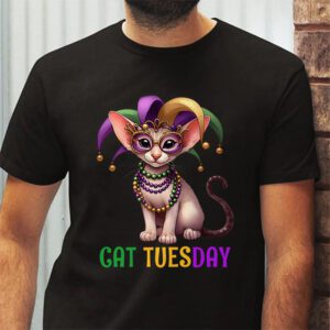 Cat Tuesday Mardi Gras T Shirt 2 2