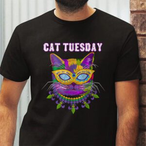 Cat Tuesday Mardi Gras T Shirt 2