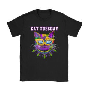 Cat Tuesday Mardi Gras T-Shirt
